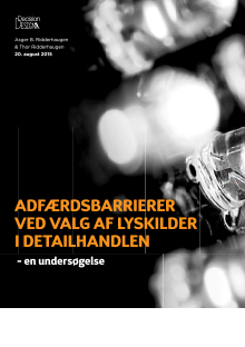Adfærdsbarrierer ved valg af lyskilder i detailhandlen