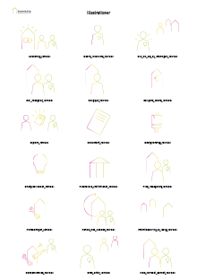 BedreBolig overblik over illustrationer