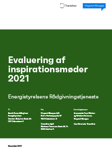 Evaluering af inspirationsmøder 2021