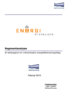 Segmentanalyse: Virksomheders energieffektiviseringstiltag